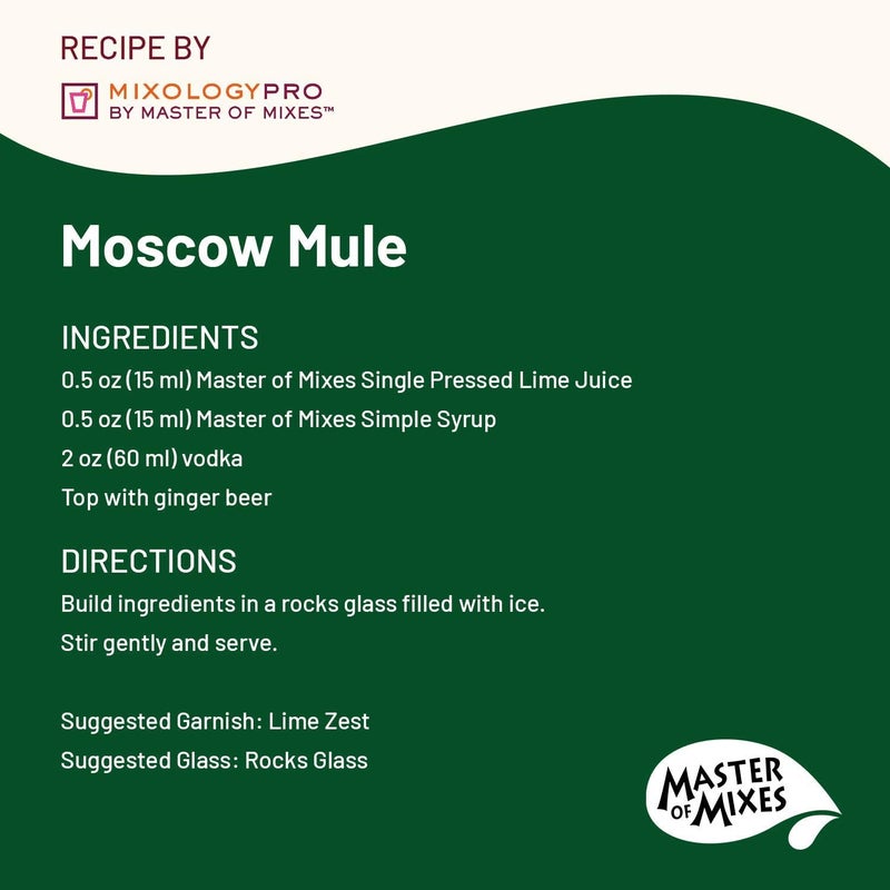 Master of Mixes Single Pressed Lime Juice - 375 ML - Image 5